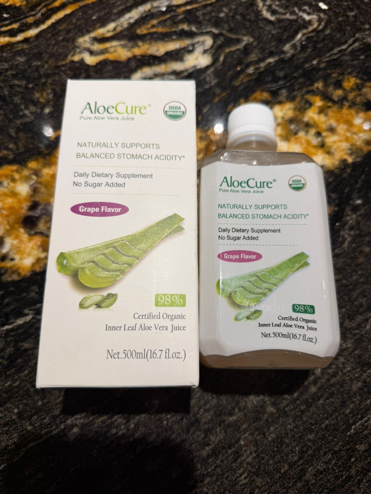(5) ALOECURE PURE JUICE