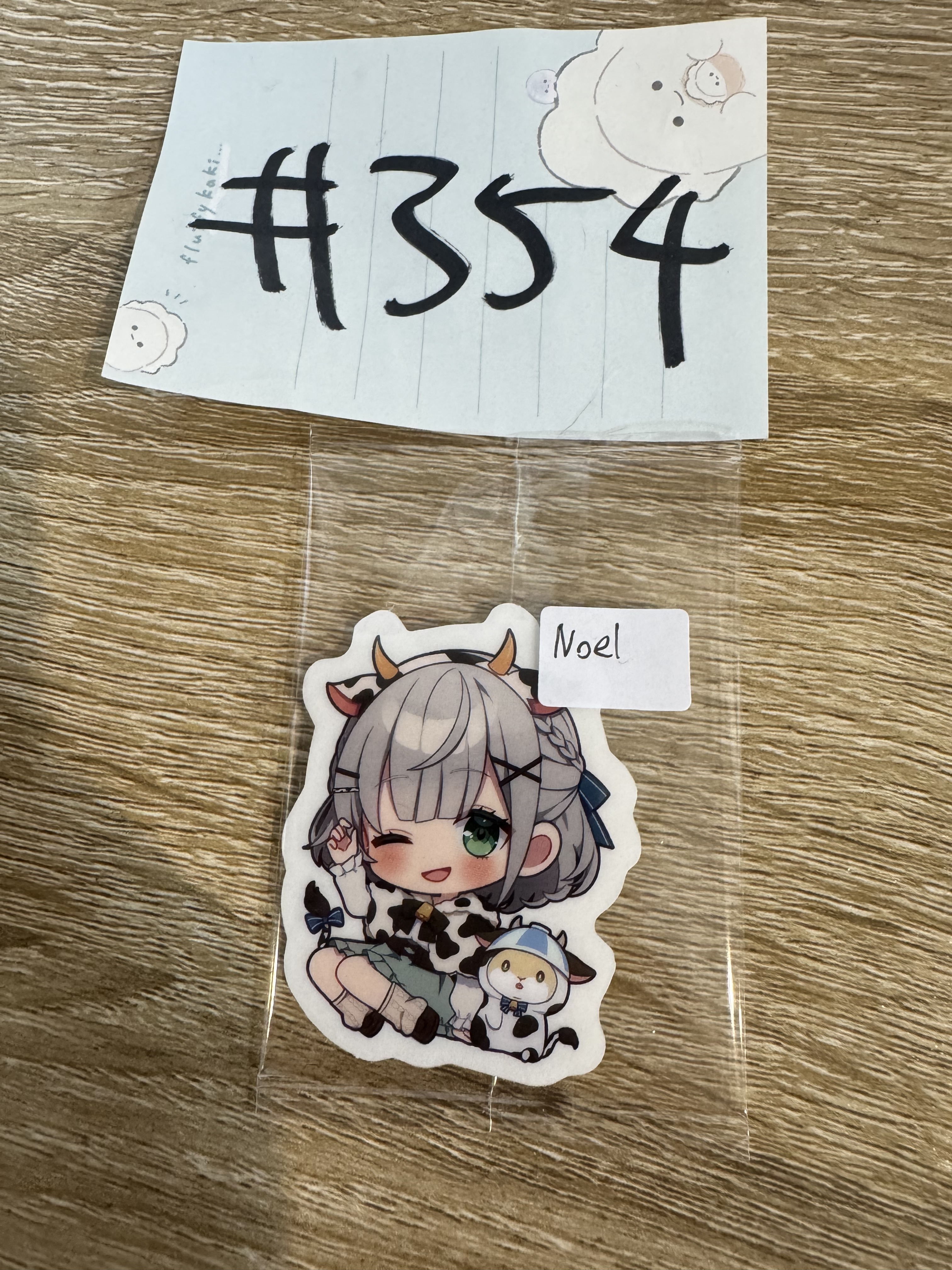 HOLOLIVE NOEL 貼紙#354