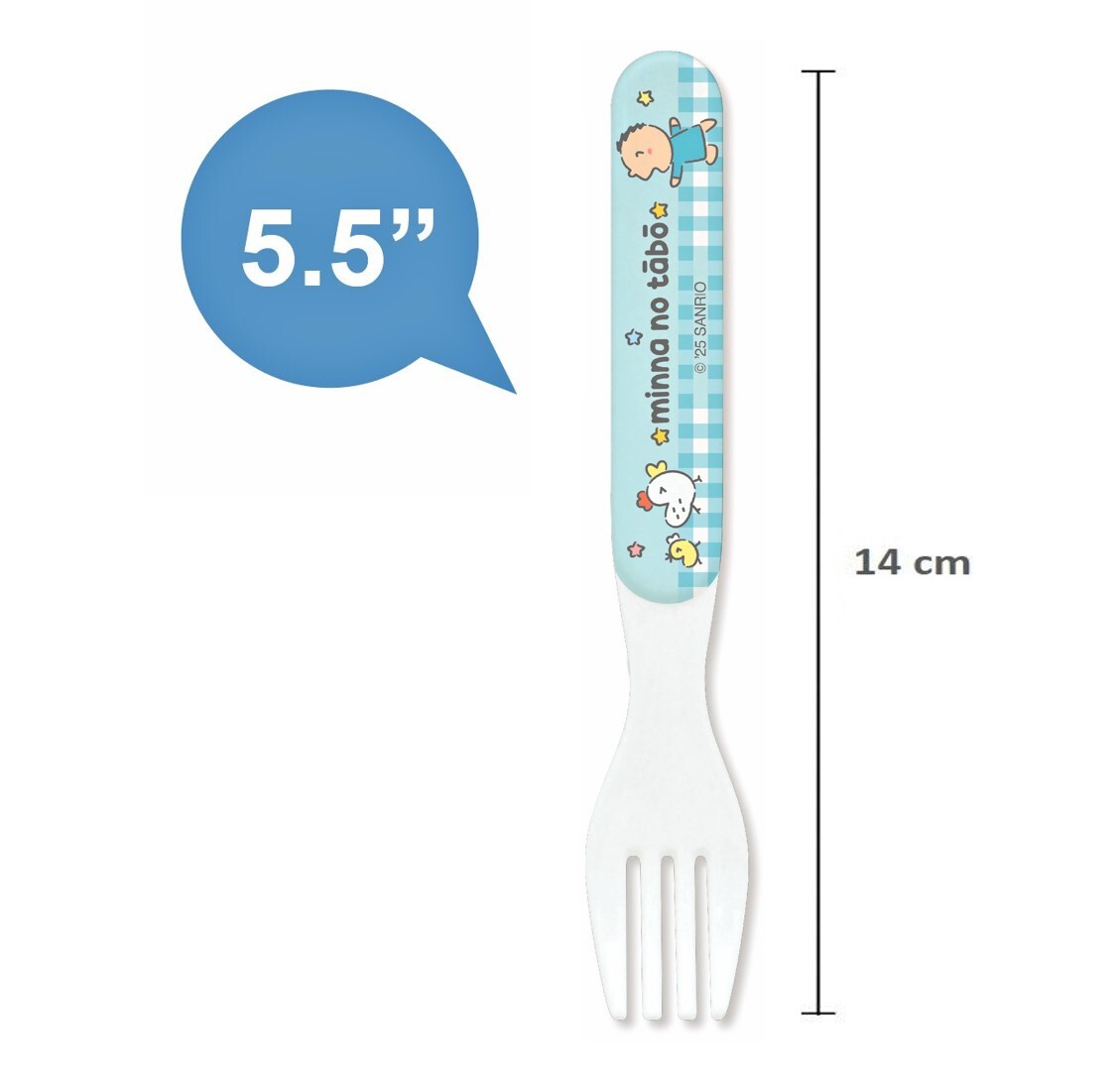 大口仔 Sanrio 5.5" 叉(科學瓷)
