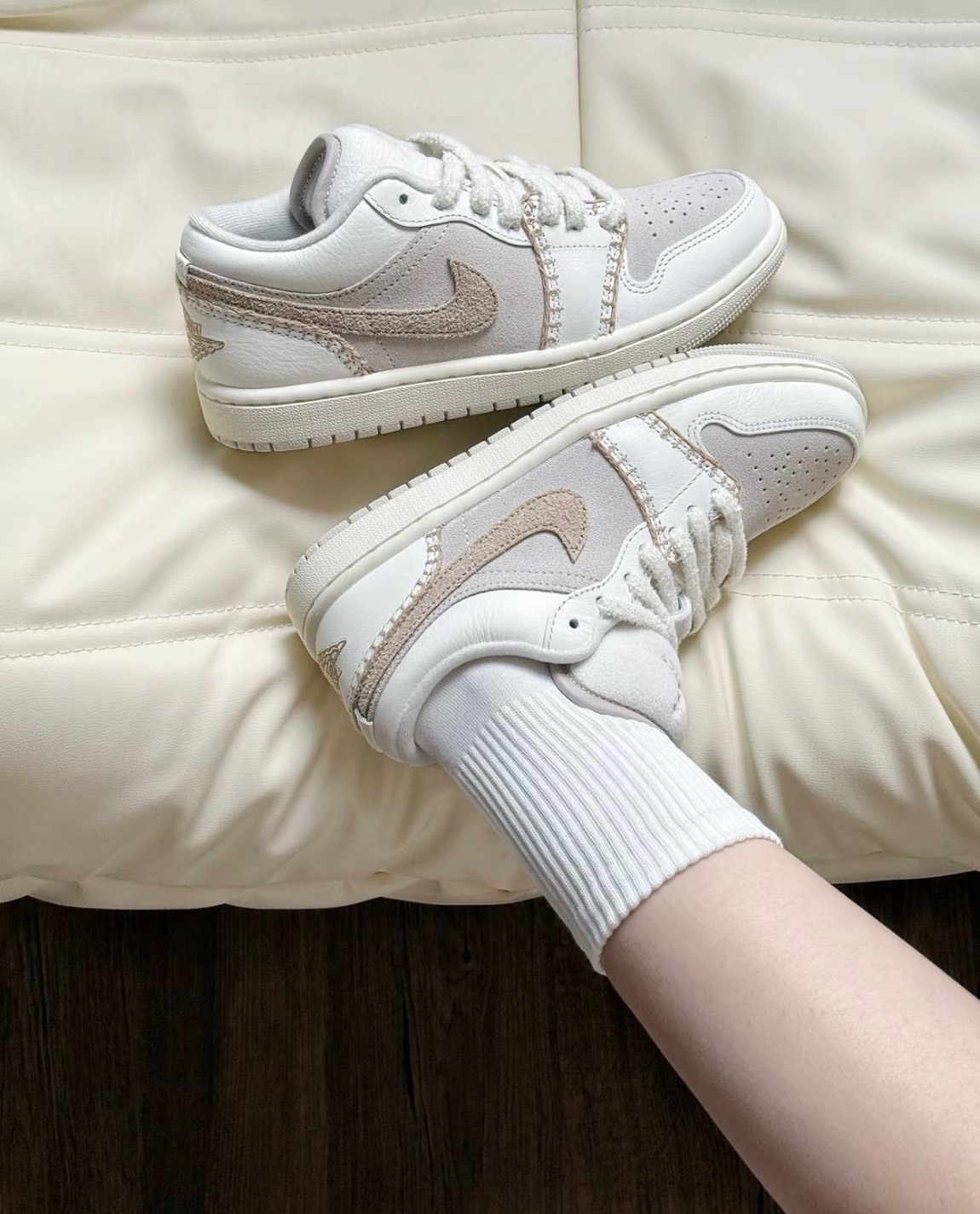 【預購】Nike Air Jordan 1 Low 杏仁烤奶 女鞋 HV4268-120