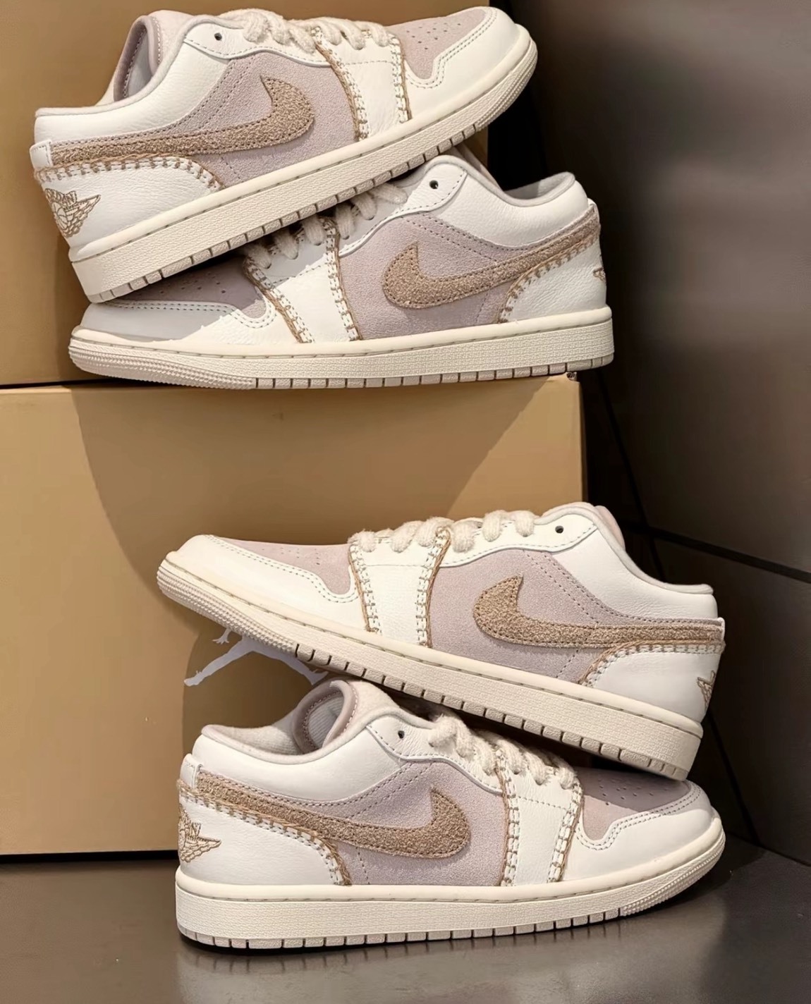 【預購】Nike Air Jordan 1 Low 杏仁烤奶 女鞋 HV4268-120