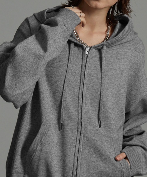 本週限時接單!! 日本🇯🇵連線 MONO-MART X CIYOT 吸汗材質針織拉鍊連帽衫 針織 針織衫 連帽衫 拉鏈外套 寬鬆 外搭 5色(任買兩件711免運)/預購