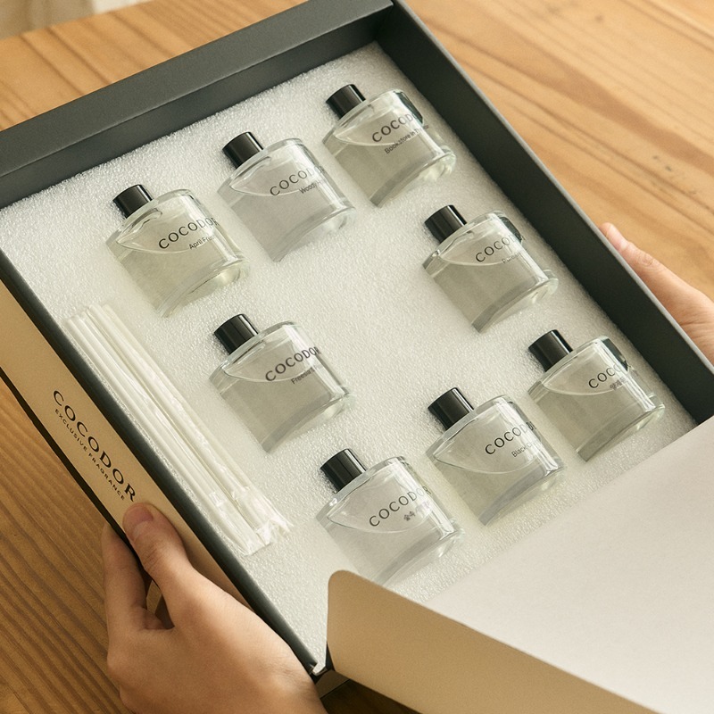COCODOR Signature Collection Diffuser 50ml 8-Pieces Gift Set