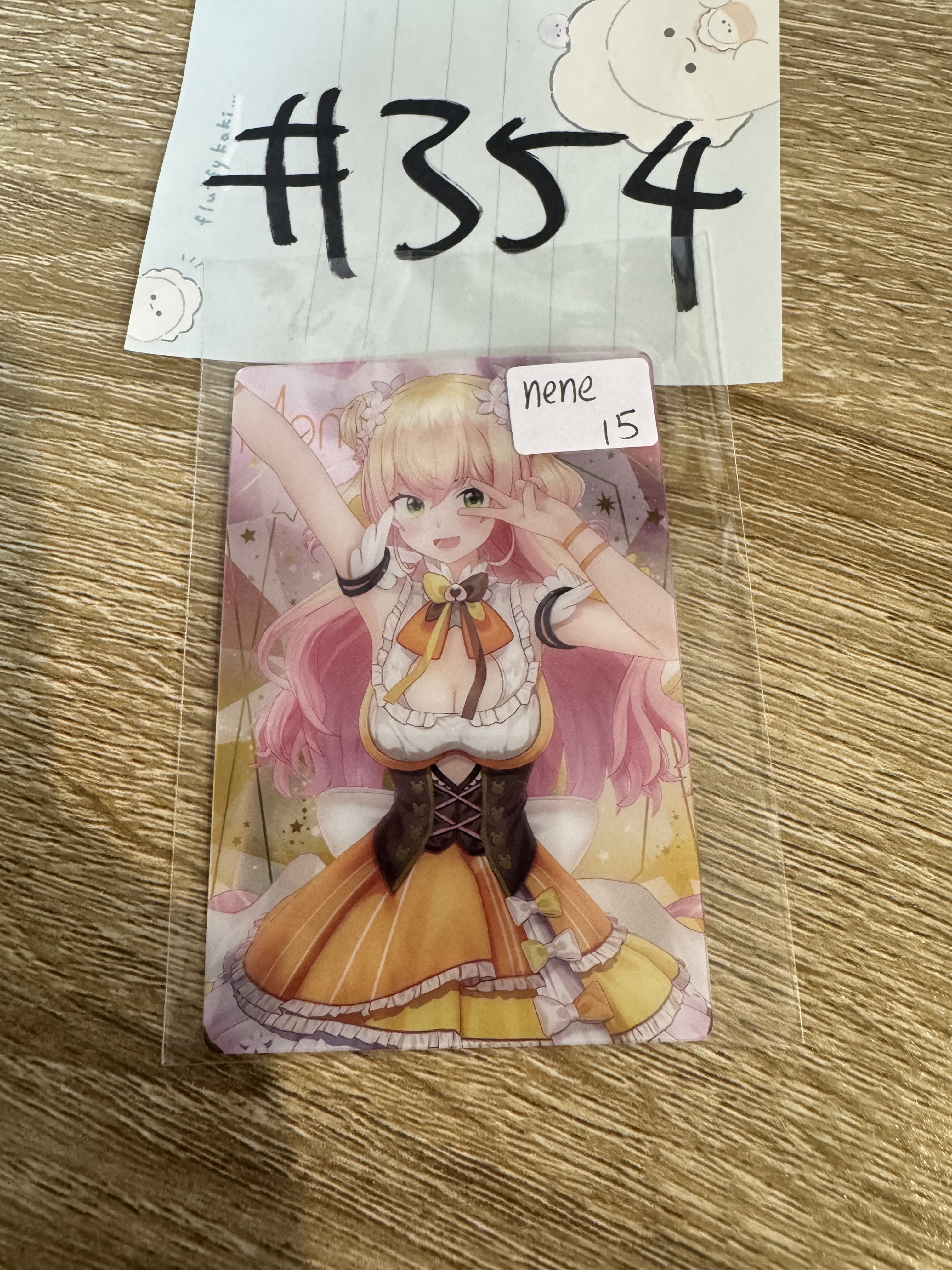 HOLOLIVE NENE 小卡#354