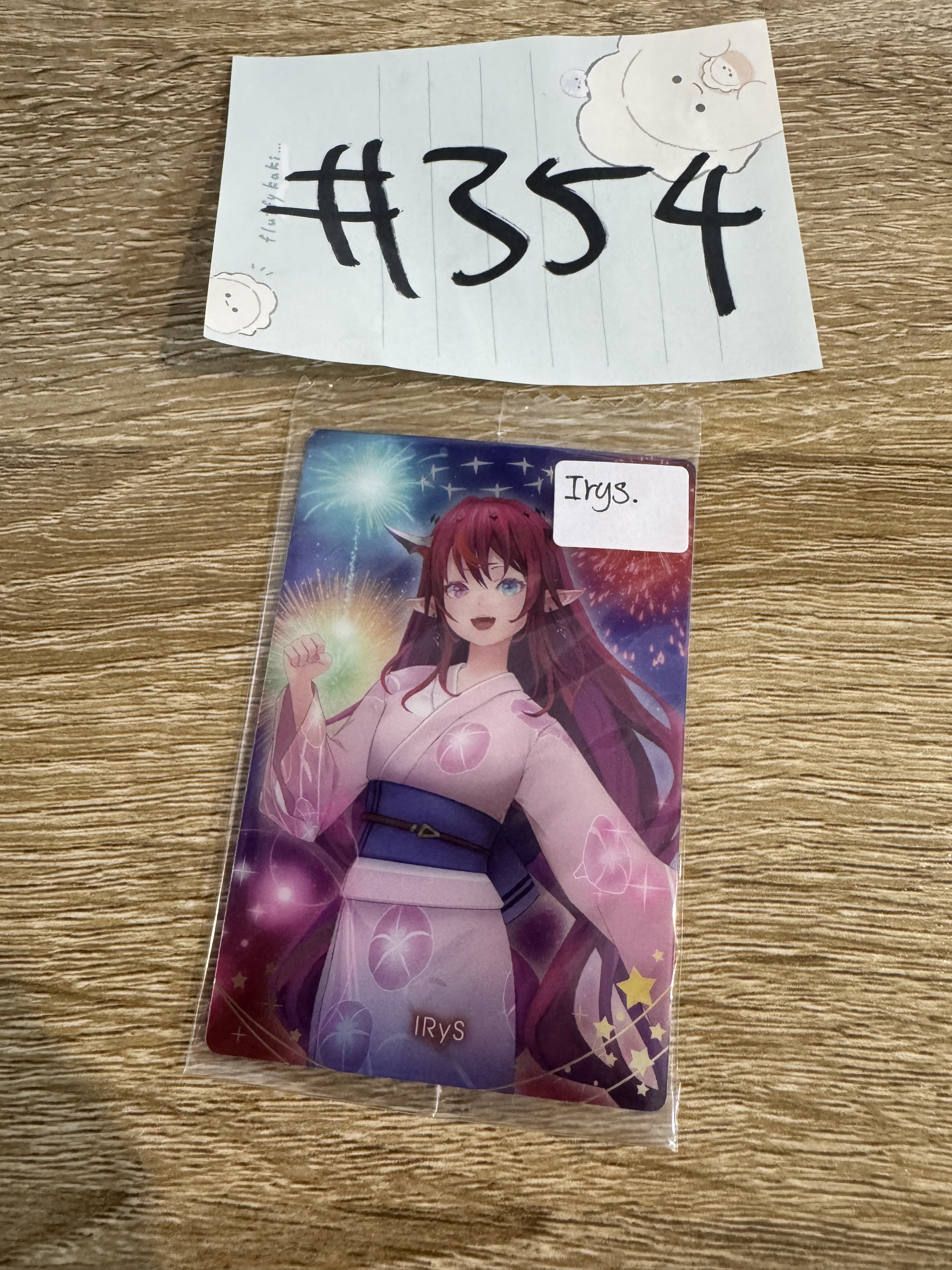 HOLOLIVE IRYS 小卡#354