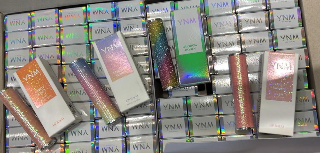 韓國YNM彩虹管感溫潤唇膏