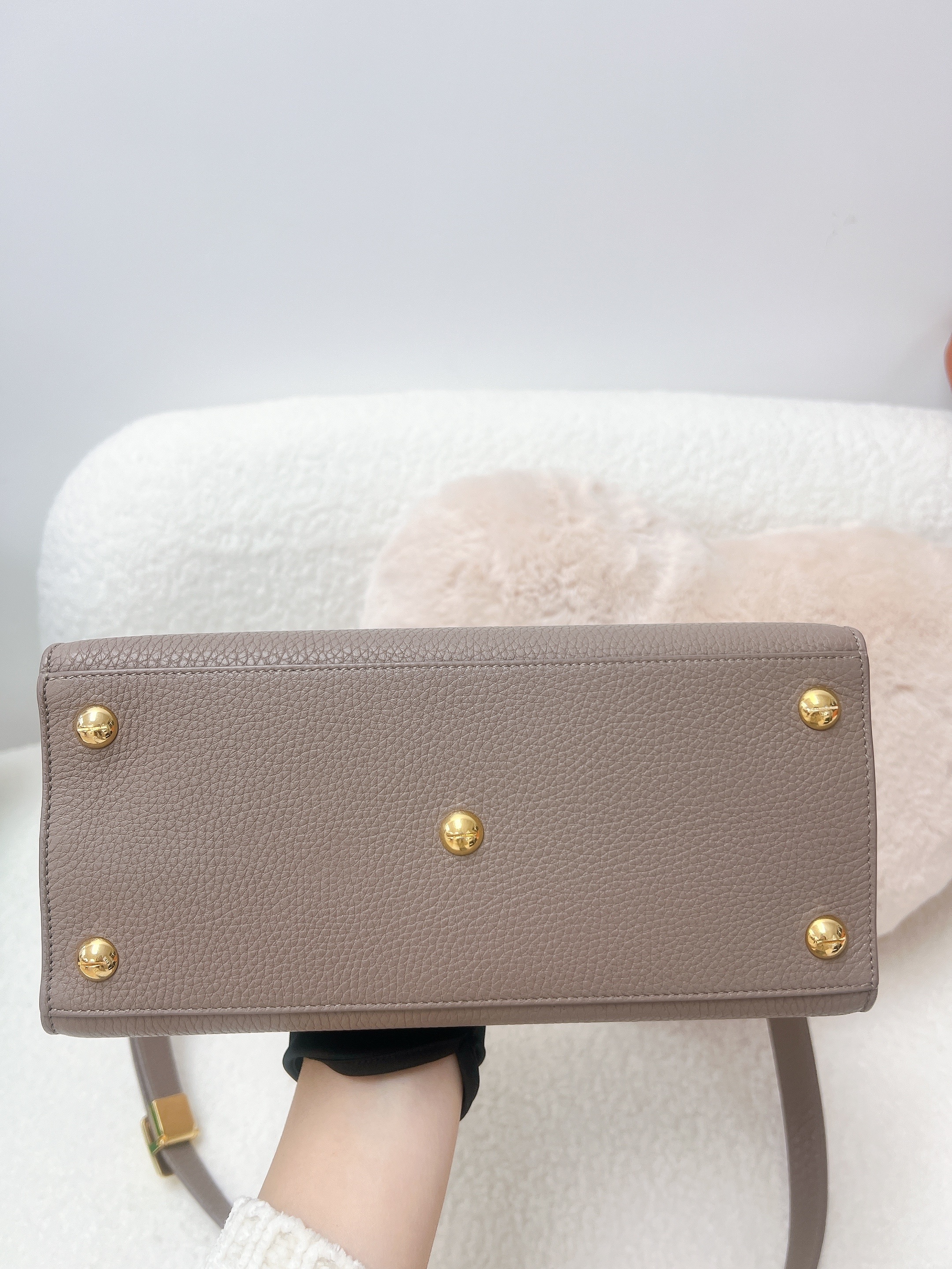 Dior St honore tote dusty pink