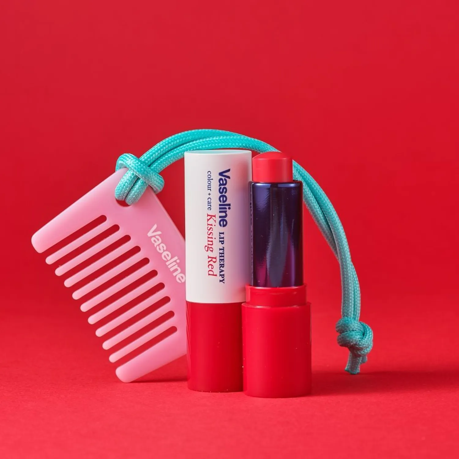 Vaseline 凡士林潤色護唇膏 (1+1) 附梳子鑰匙圈