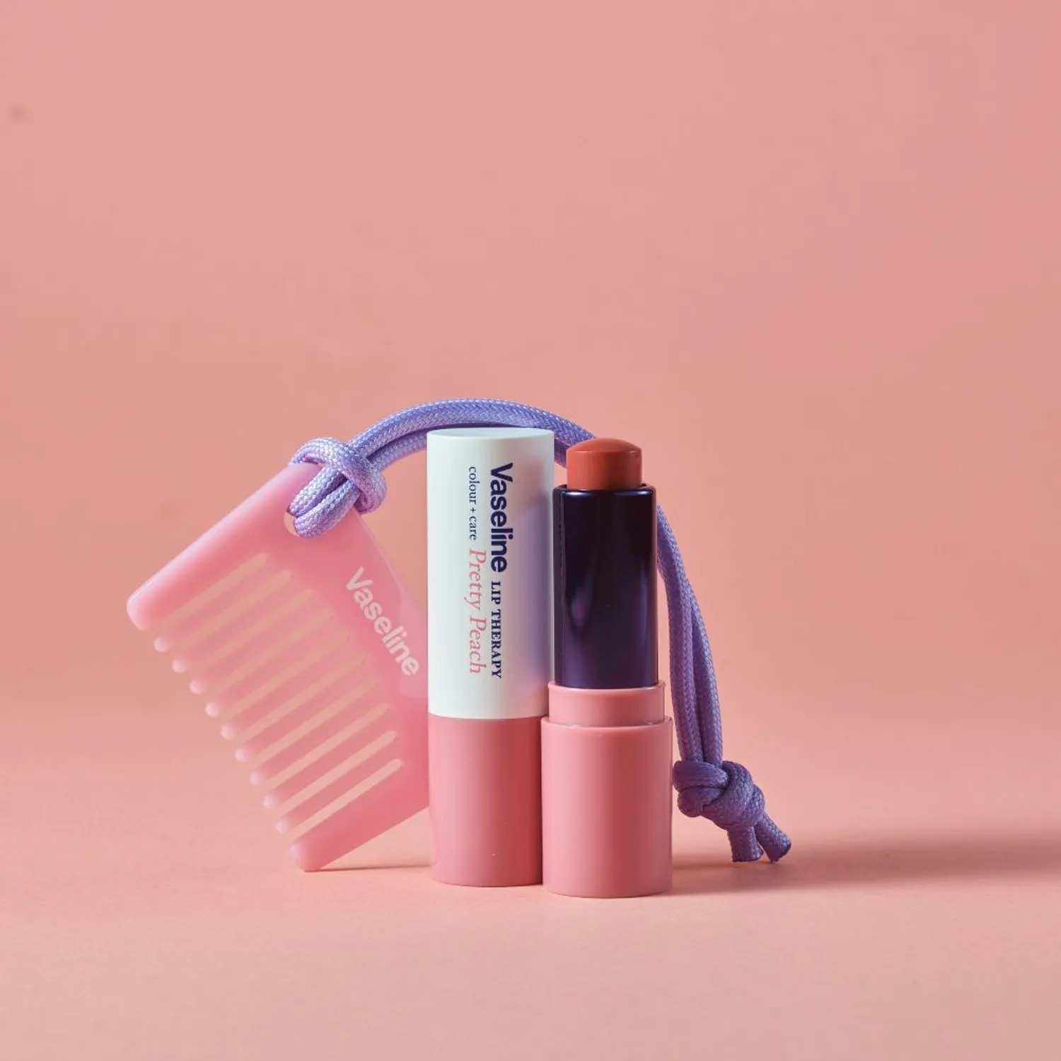 Vaseline 凡士林潤色護唇膏 (1+1) 附梳子鑰匙圈