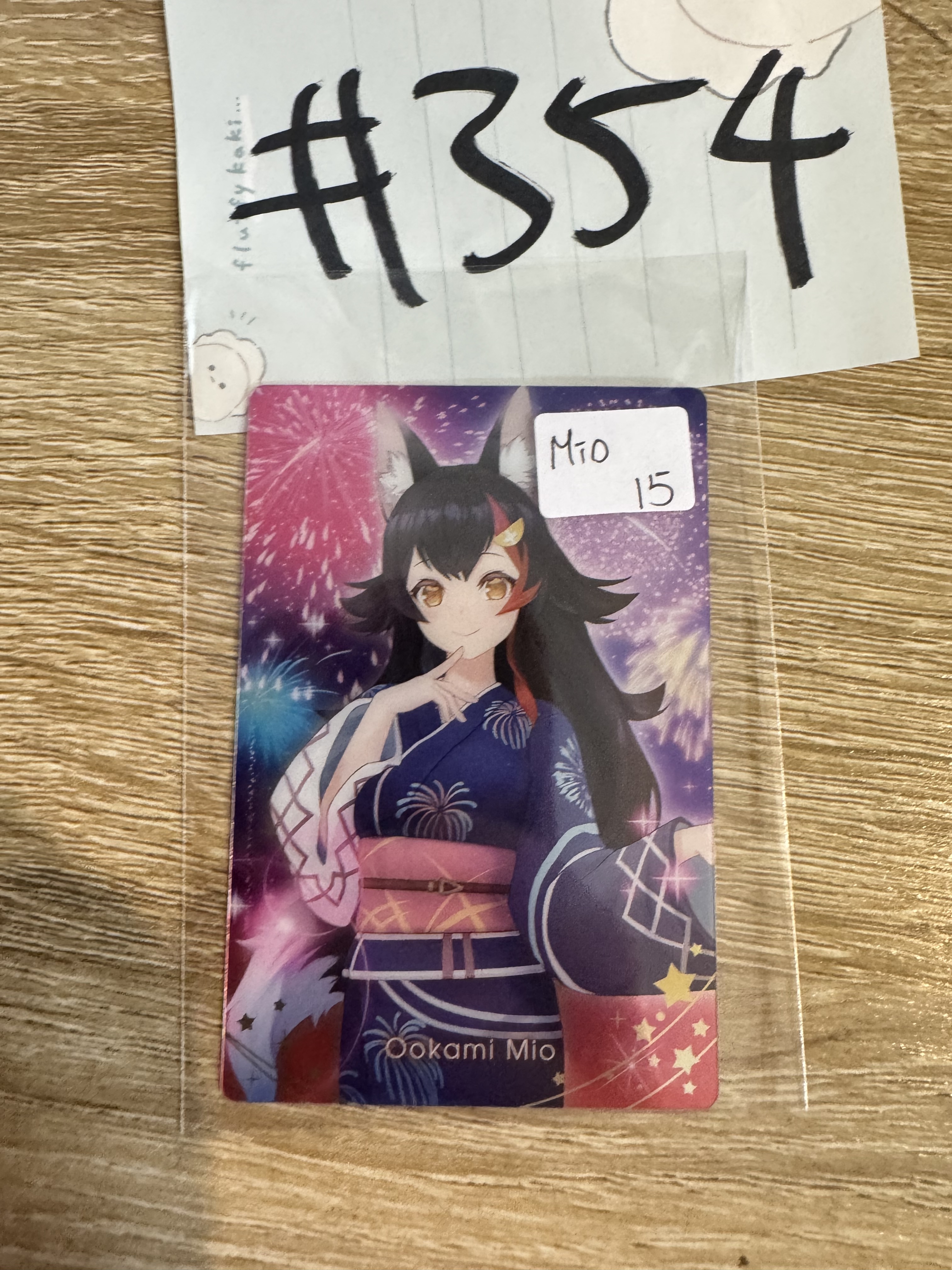 HOLOLIVE MIO 小卡#354