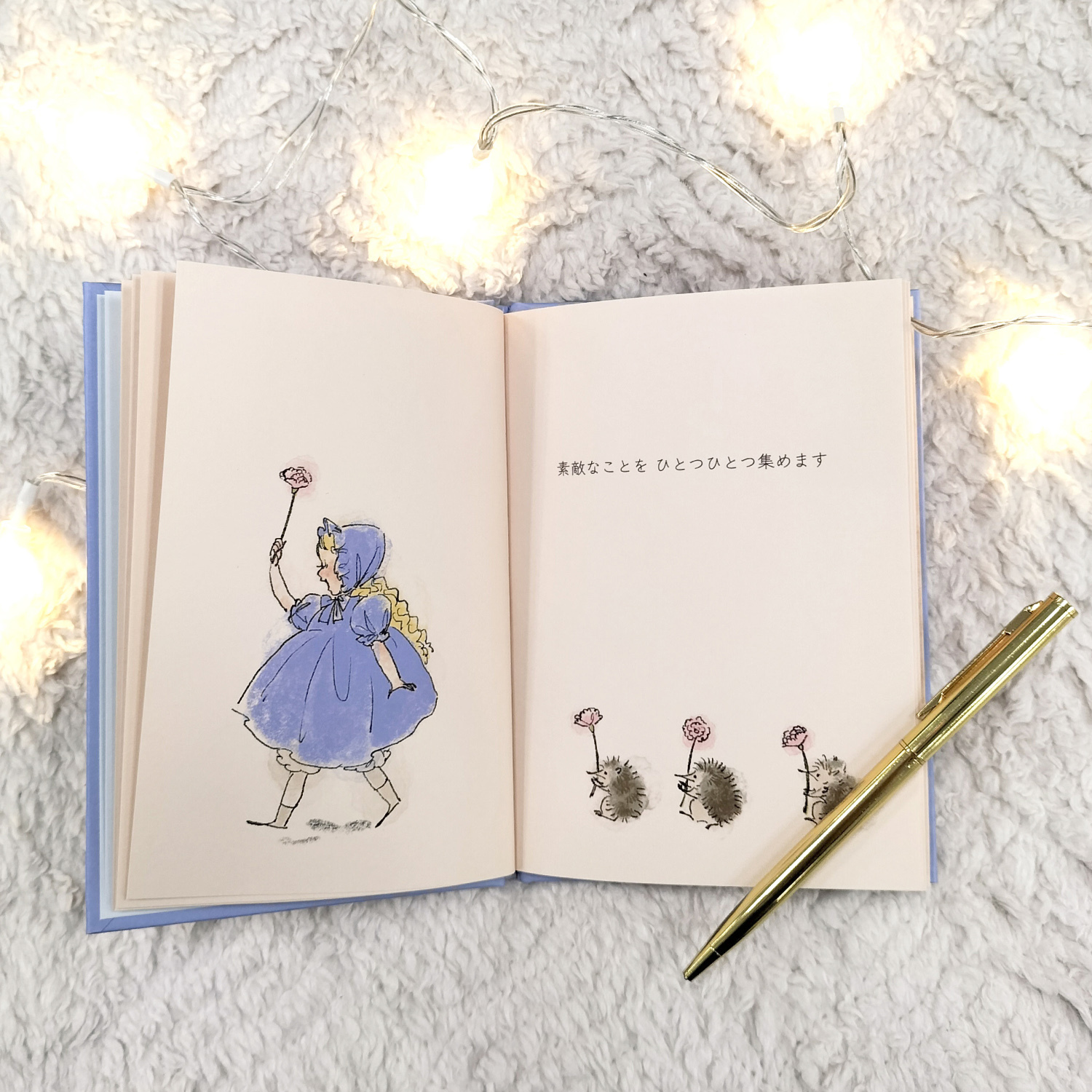 生日賀卡 一本故事書卡片 くらはしれい繪本《關於你的十件事》｜日本Kurahashirei