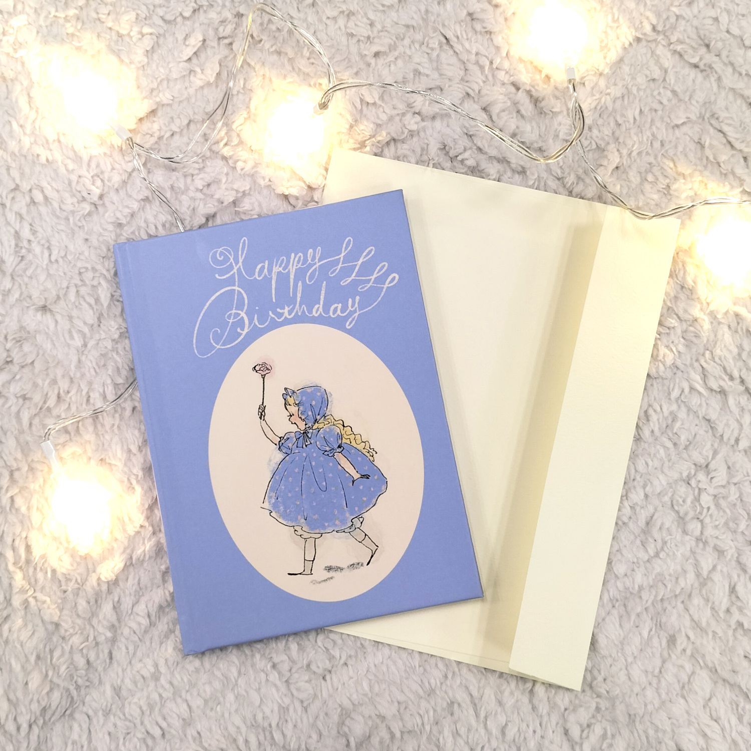 生日賀卡 一本故事書卡片 くらはしれい繪本《關於你的十件事》｜日本Kurahashirei