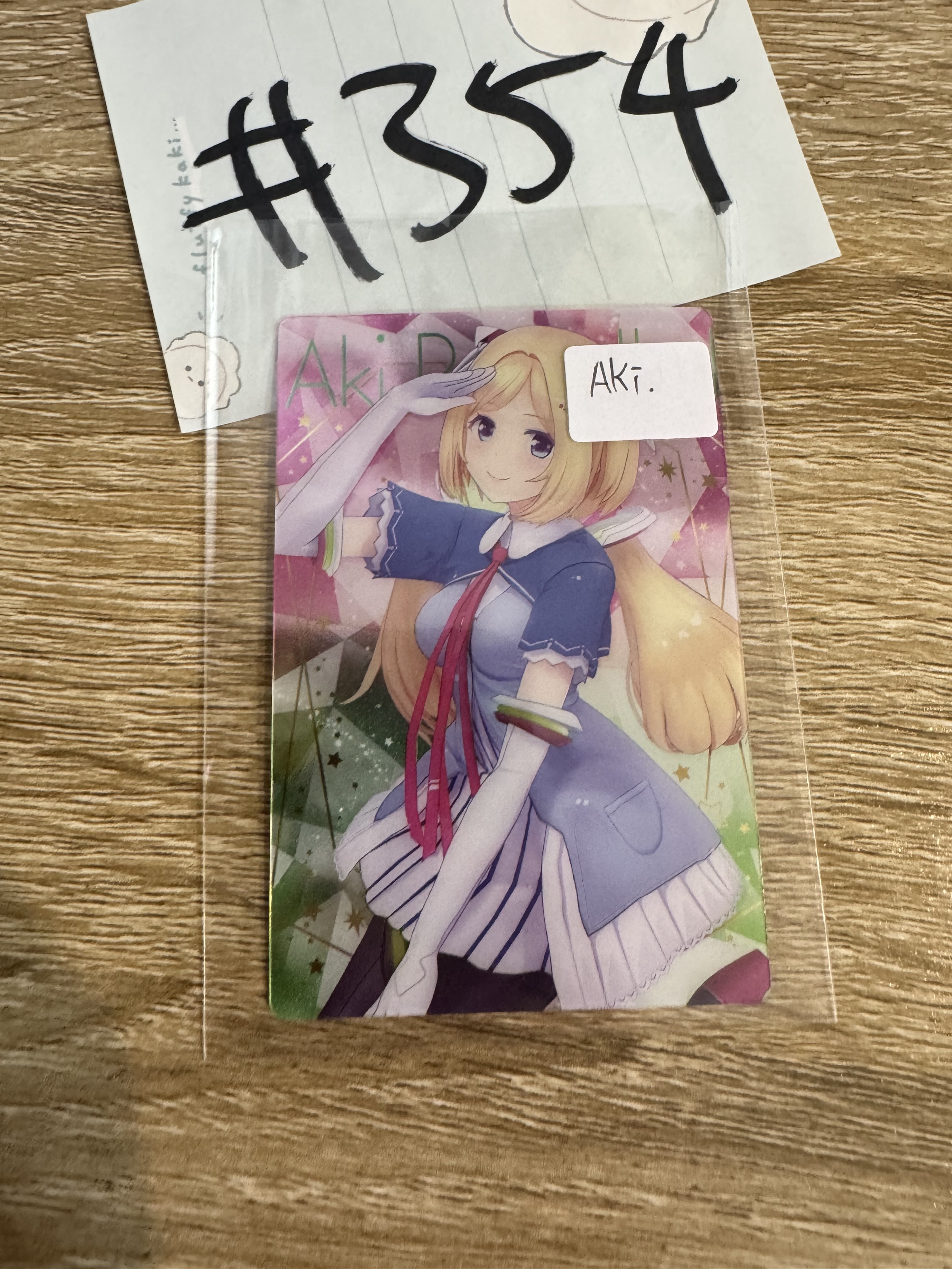 HOLOLIVE aki 小卡#354