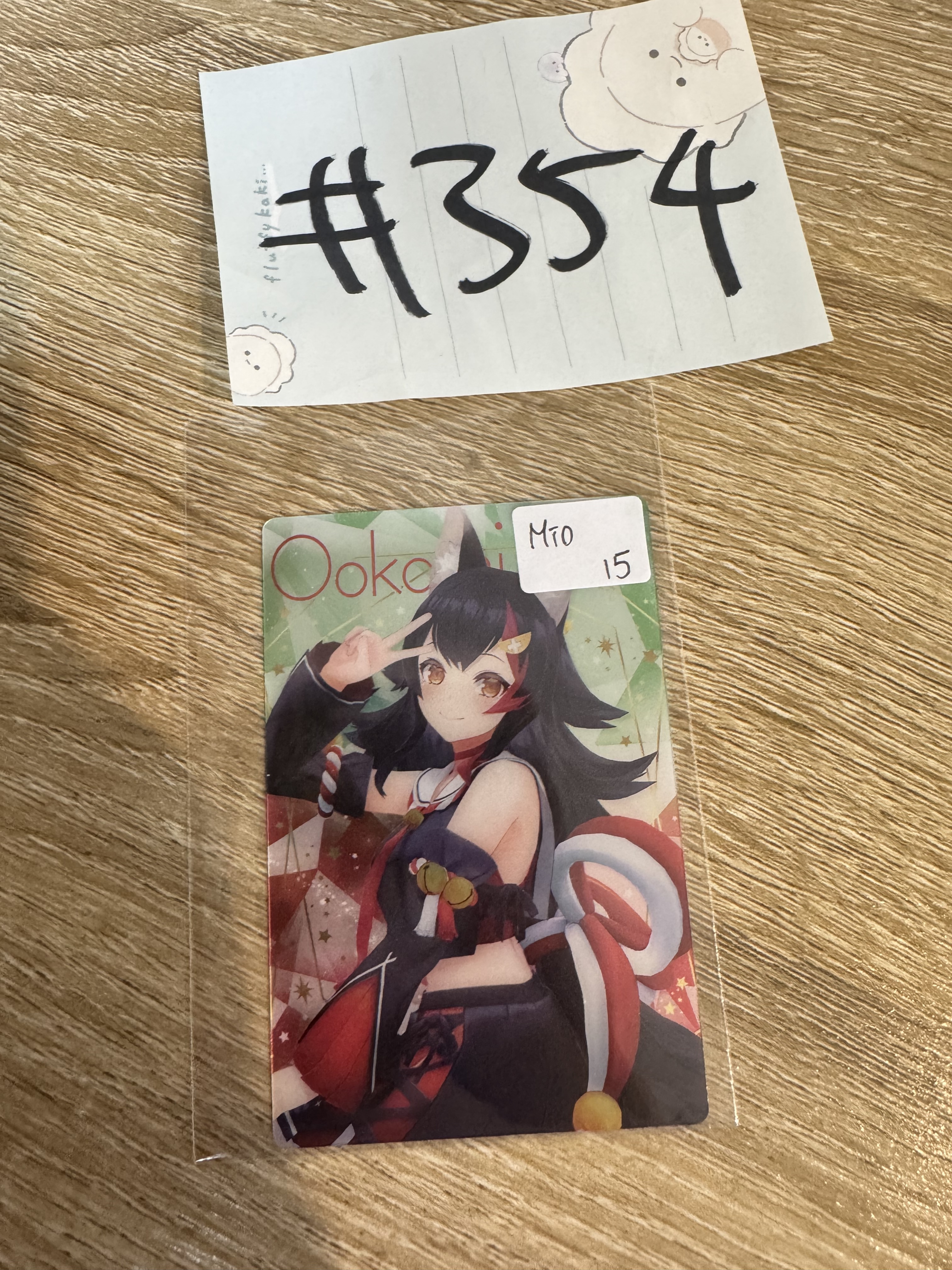 HOLOLIVE mio 小卡#354