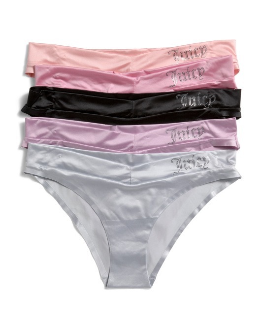 【直播】JUICY COUTURE LL120954 女內褲（5條裝顏色隨機）