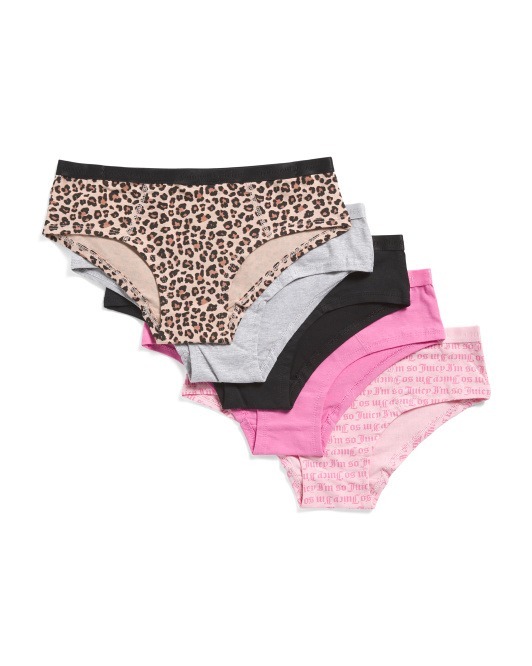 【直播】JUICY COUTURE LL120957 女內褲（5條裝）