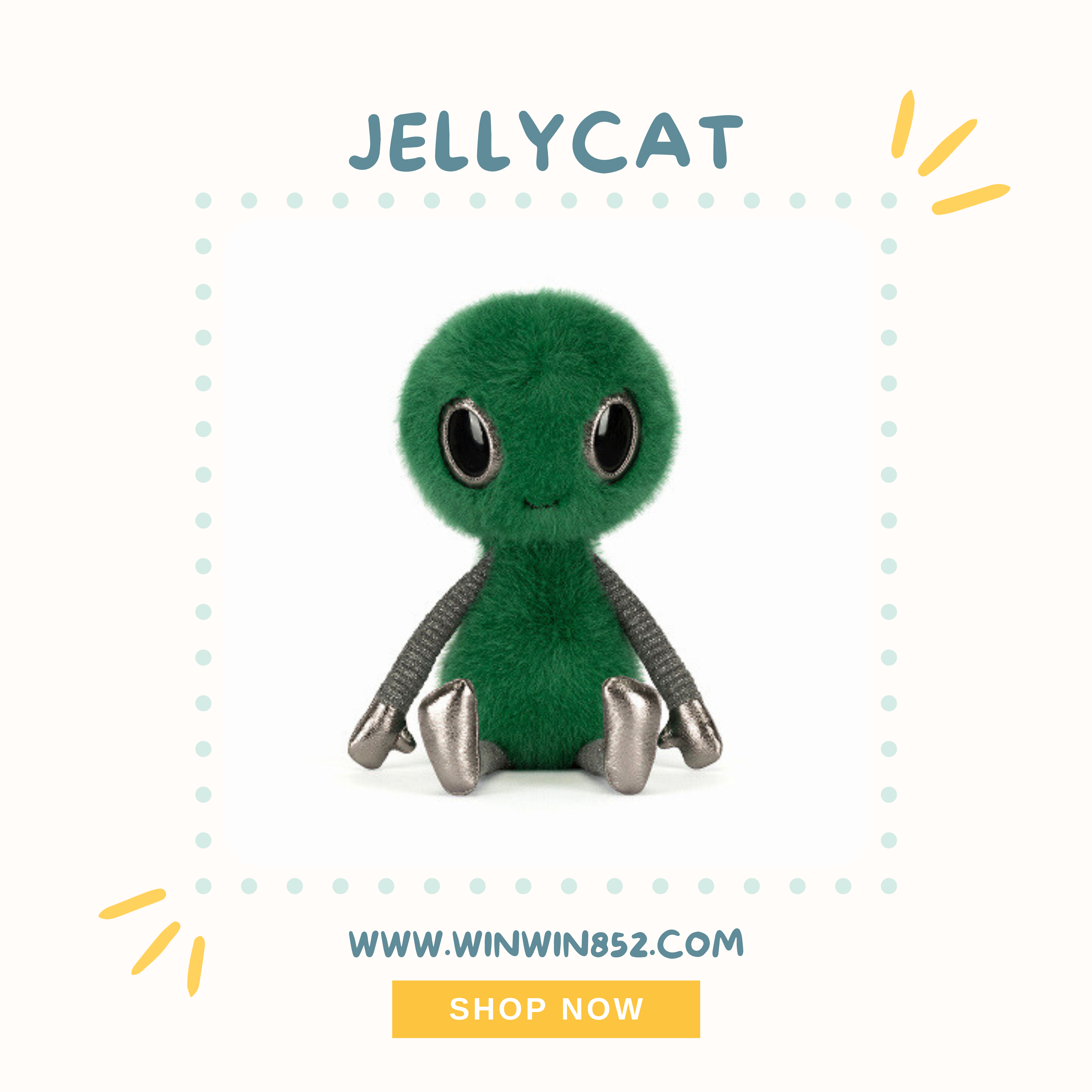 Jellycat Space Hello Earth! Promotion Set