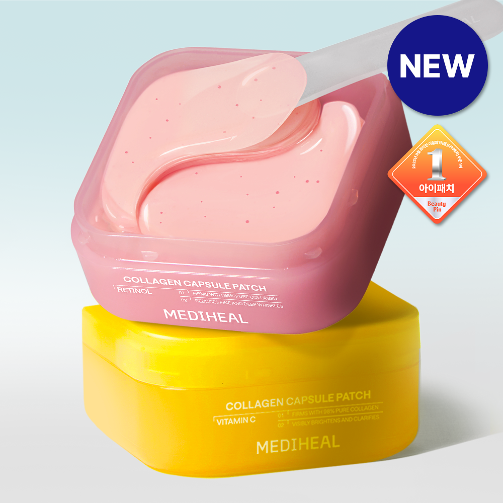 MEDIHEAL Collagen Capsule Patch 60貼裝 (眼部,印堂紋,法令紋適用)