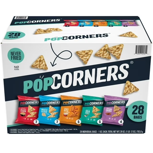 【預購】Q120902 PopCorners 什錦薯片盎司, 28包