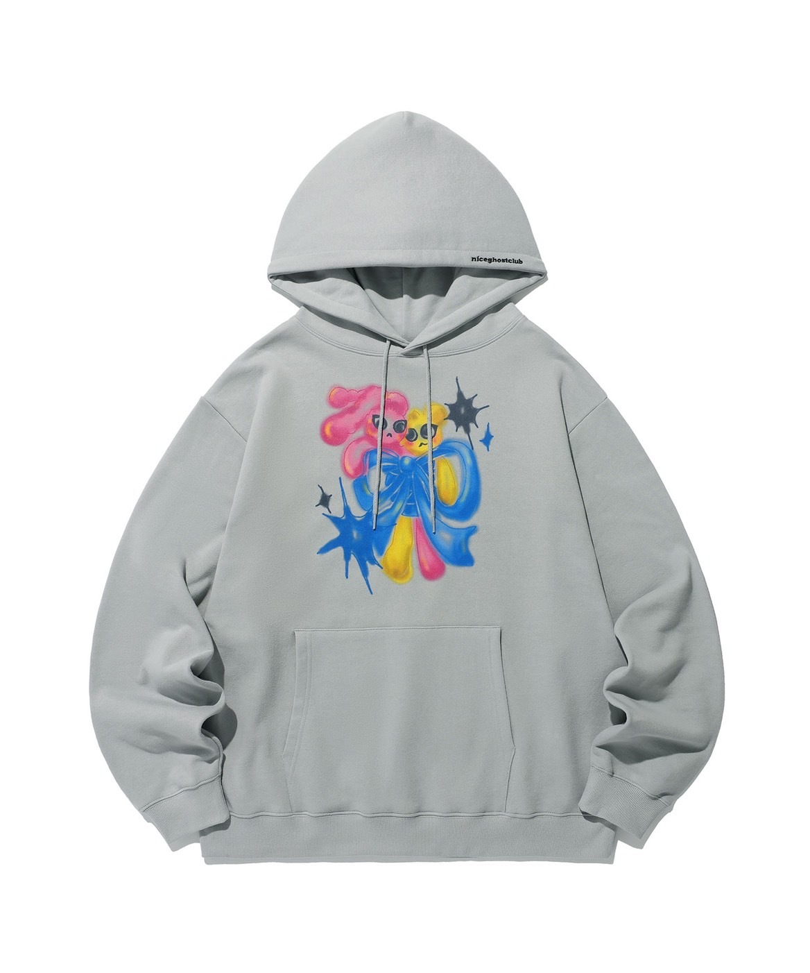 Niceghostclub 小熊軟糖蝴蝶結帽踢