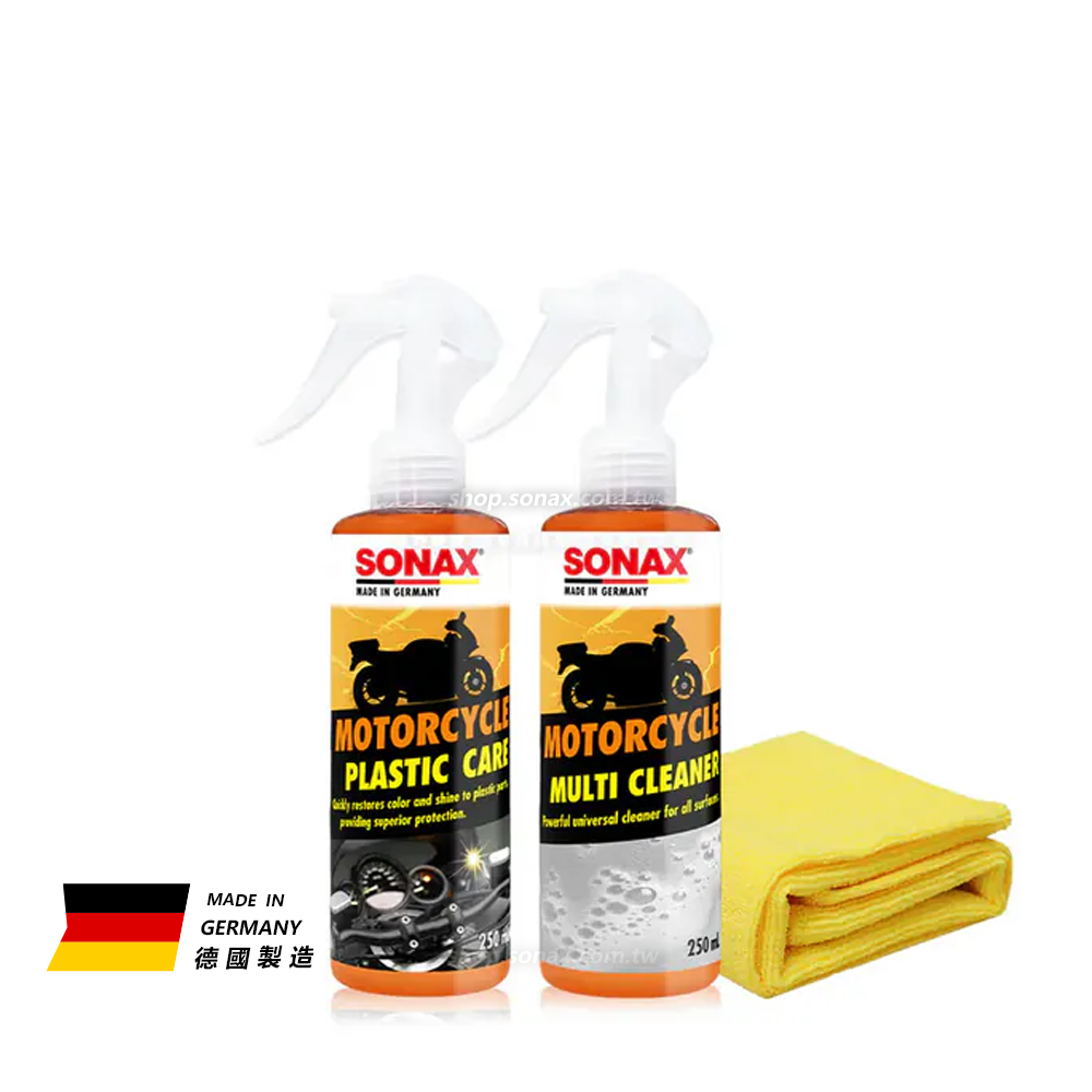 機車強效清潔劑+塑膠保養劑