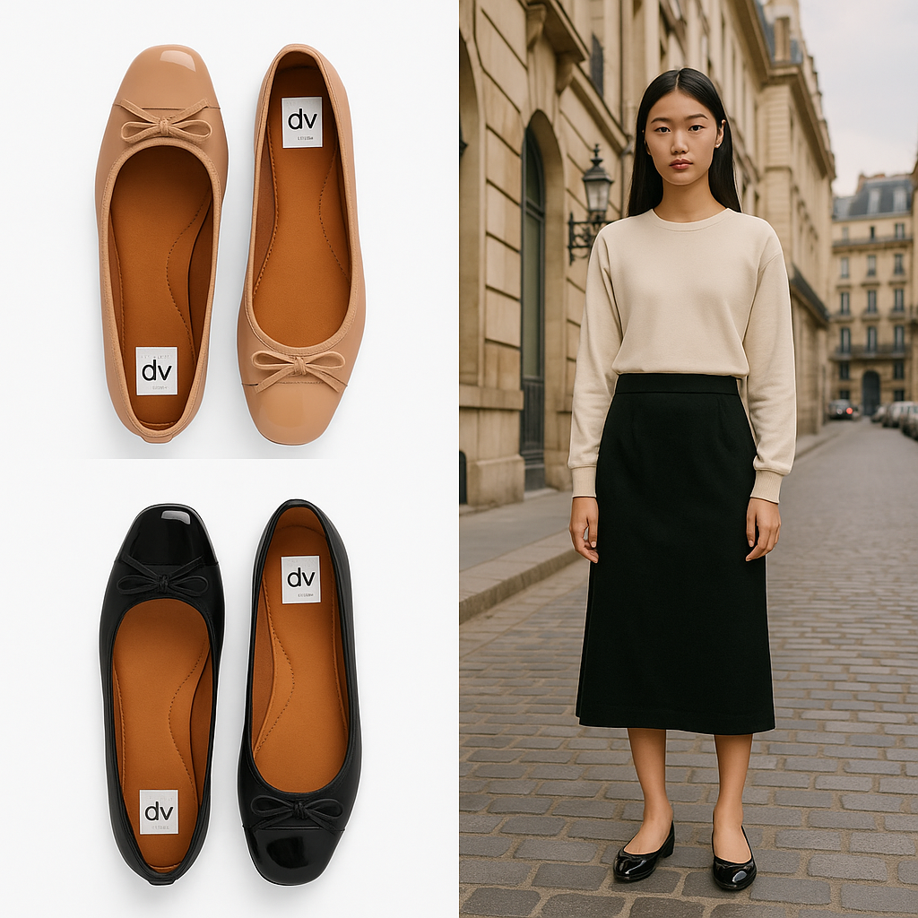 【預購】Q120910 Dolce Vita DV 女士芭蕾平底鞋