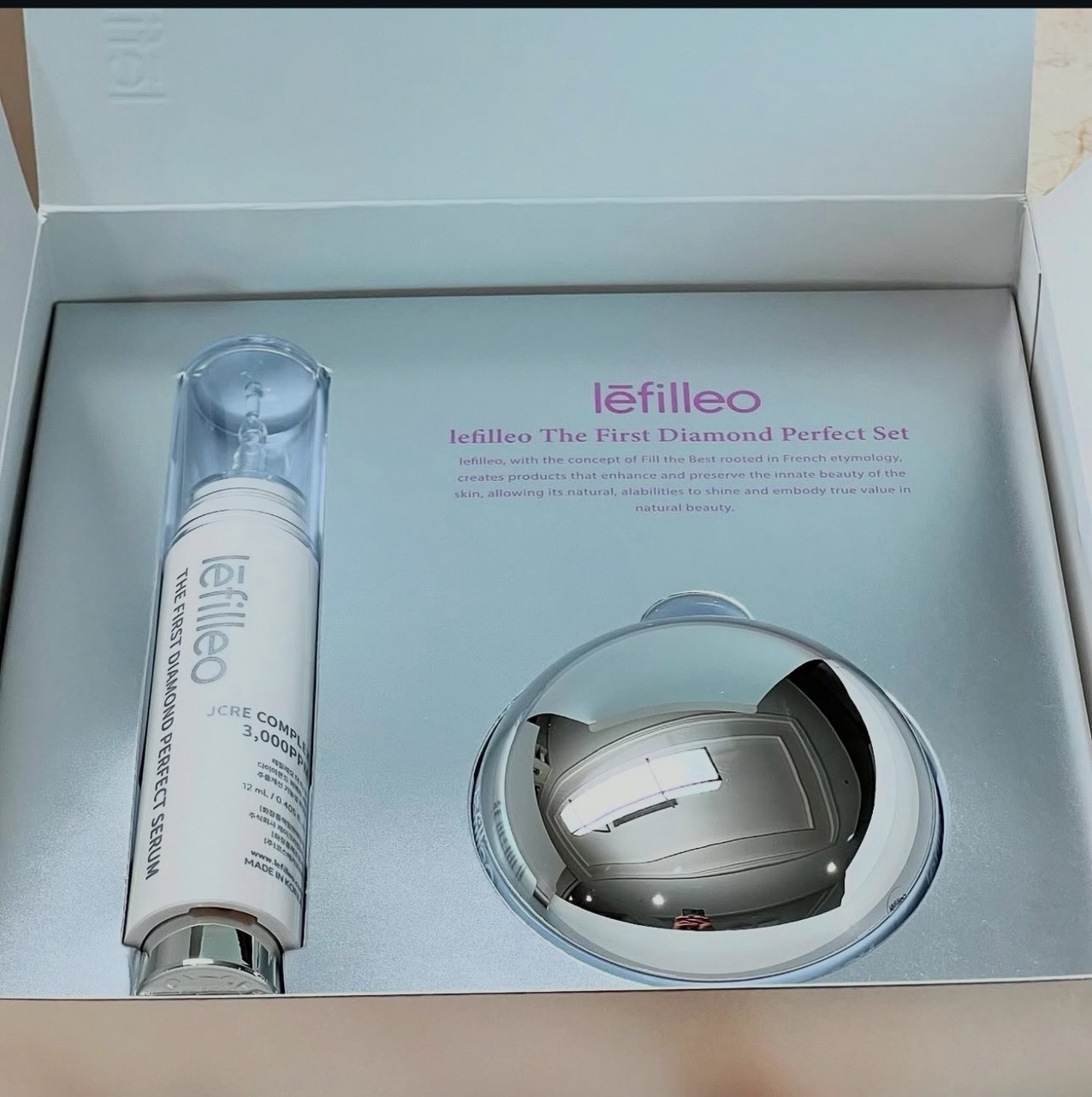 限時折扣✨韓國 Lefilleo 小臉鑽石拉提套組（精華+面霜)