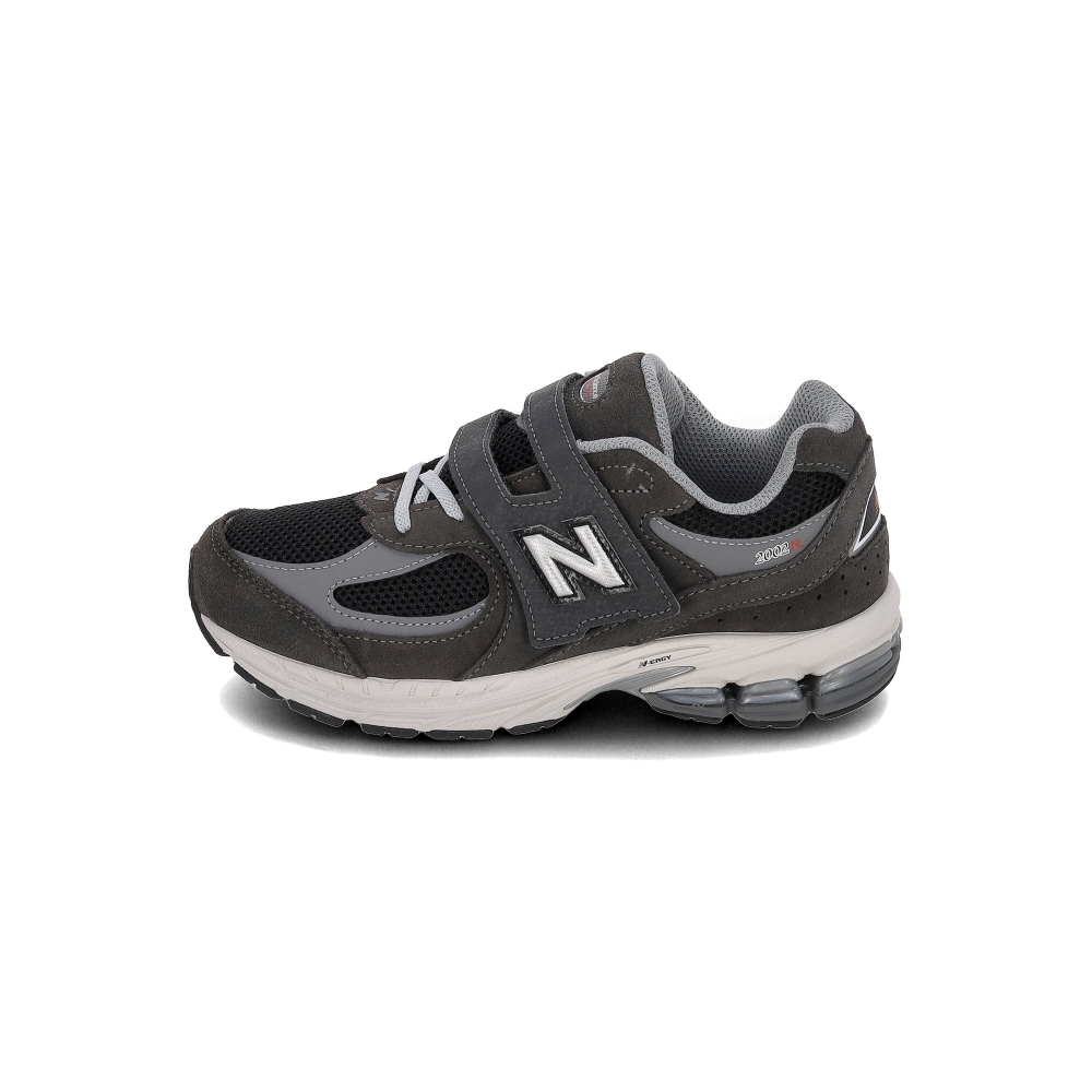 New Balance NB 2002R 中童 灰黑色 小朋友 寬楦 魔鬼氈 運動 千禧跑鞋 休閒鞋 PV2002RA