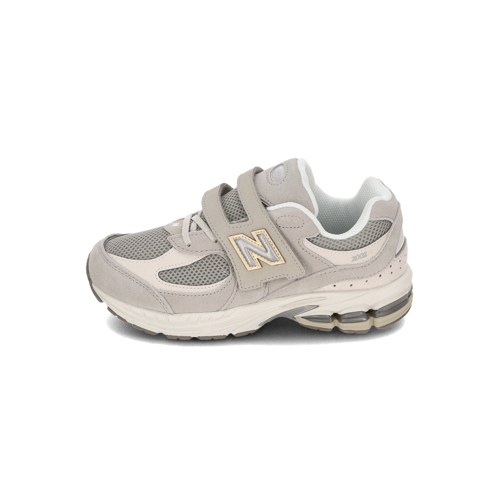 New Balance NB 2002R 中童 亞麻灰色 小朋友 寬楦 魔鬼氈 運動 千禧跑鞋 休閒鞋 PV2002RT