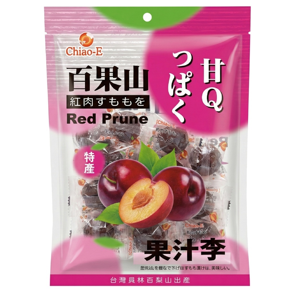 巧益 百果山 風味梅果 三角包 180g 原味Q梅 / 甘脆梅 / 果子李