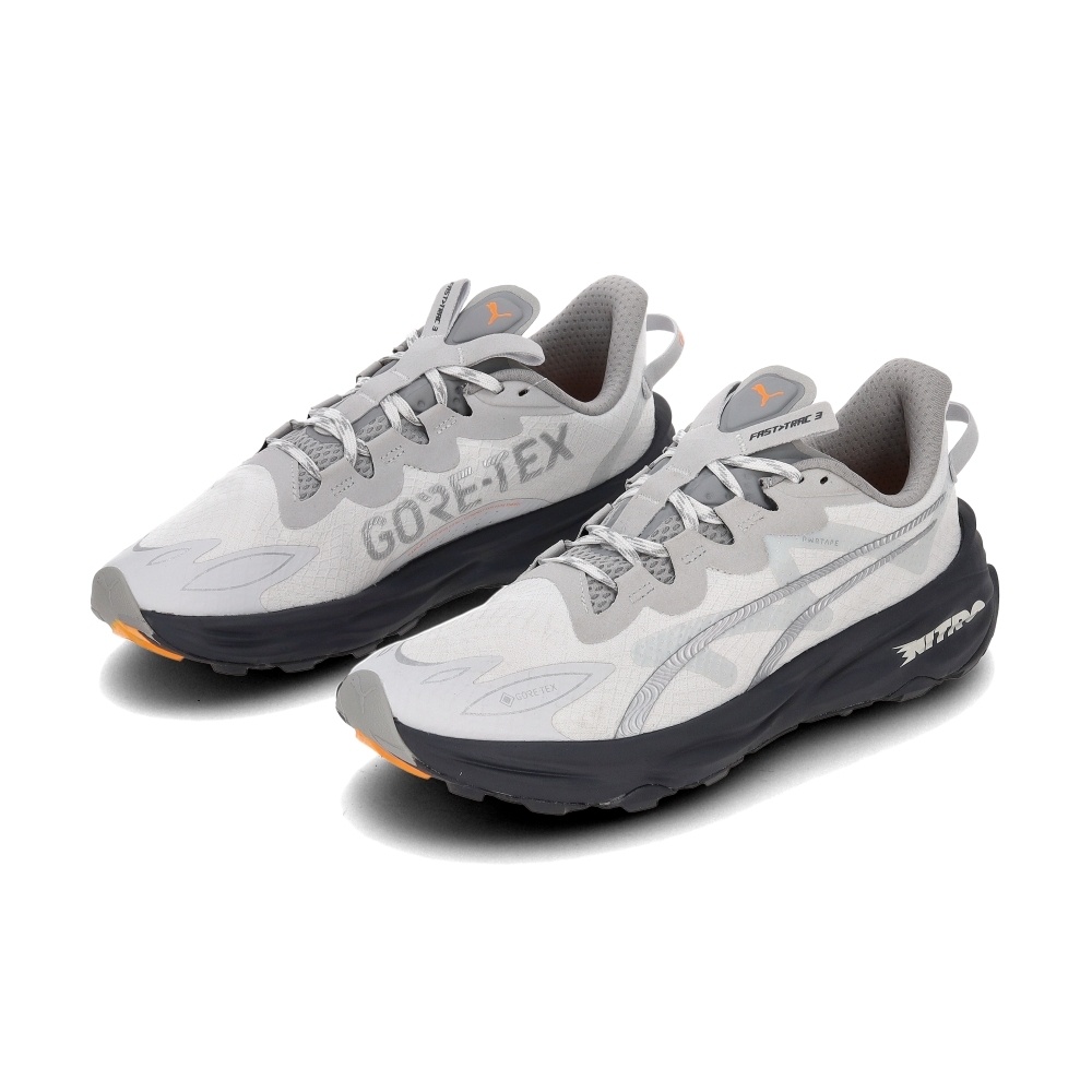 Puma Fast-Trac NITRO™ 3 GTX 男鞋 米白灰黑色 運動 防水 越野 慢跑鞋 37979403