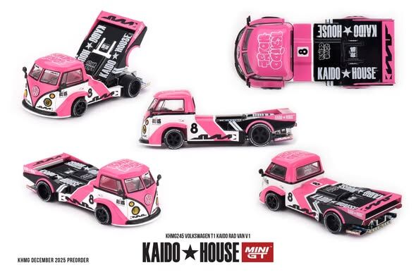 [預訂] Mini GT Volkswagen T1 KAIDO RADVANV1