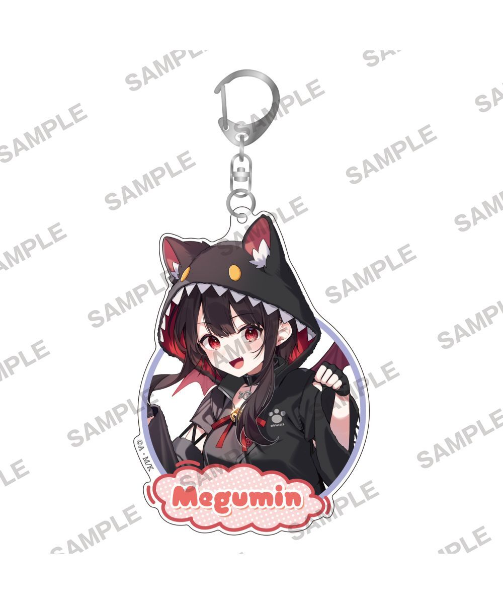 預購-『為美好的世界獻上祝福！』誕生祭2025　全新繪製壓克力鑰匙圈　惠惠【日本進口精品】