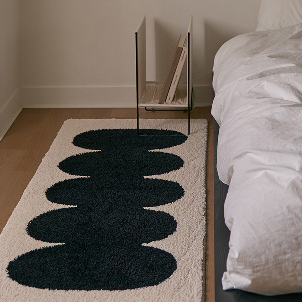 【BOWELL】蓬鬆絨毛提花地毯 (8款)