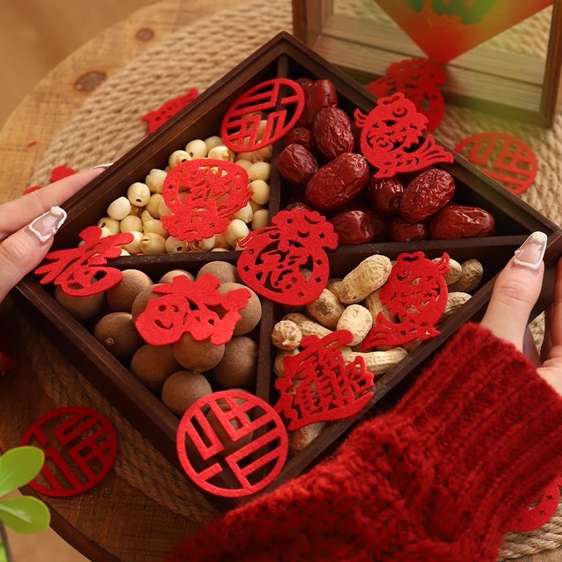 新年不織布裝飾字