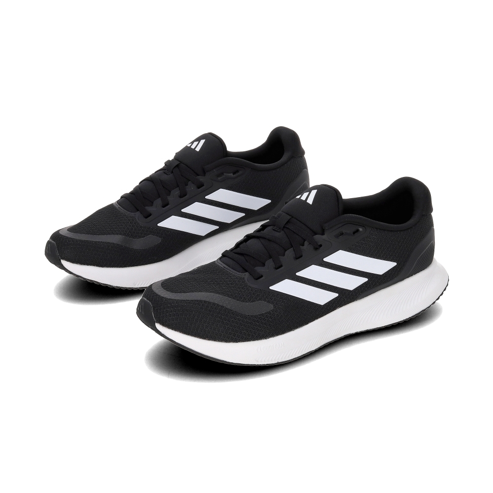 Adidas Runfalcon 5 男鞋 黑白色 運動 休閒 緩震 透氣 經典 耐磨 基本款 慢跑鞋 IH7758