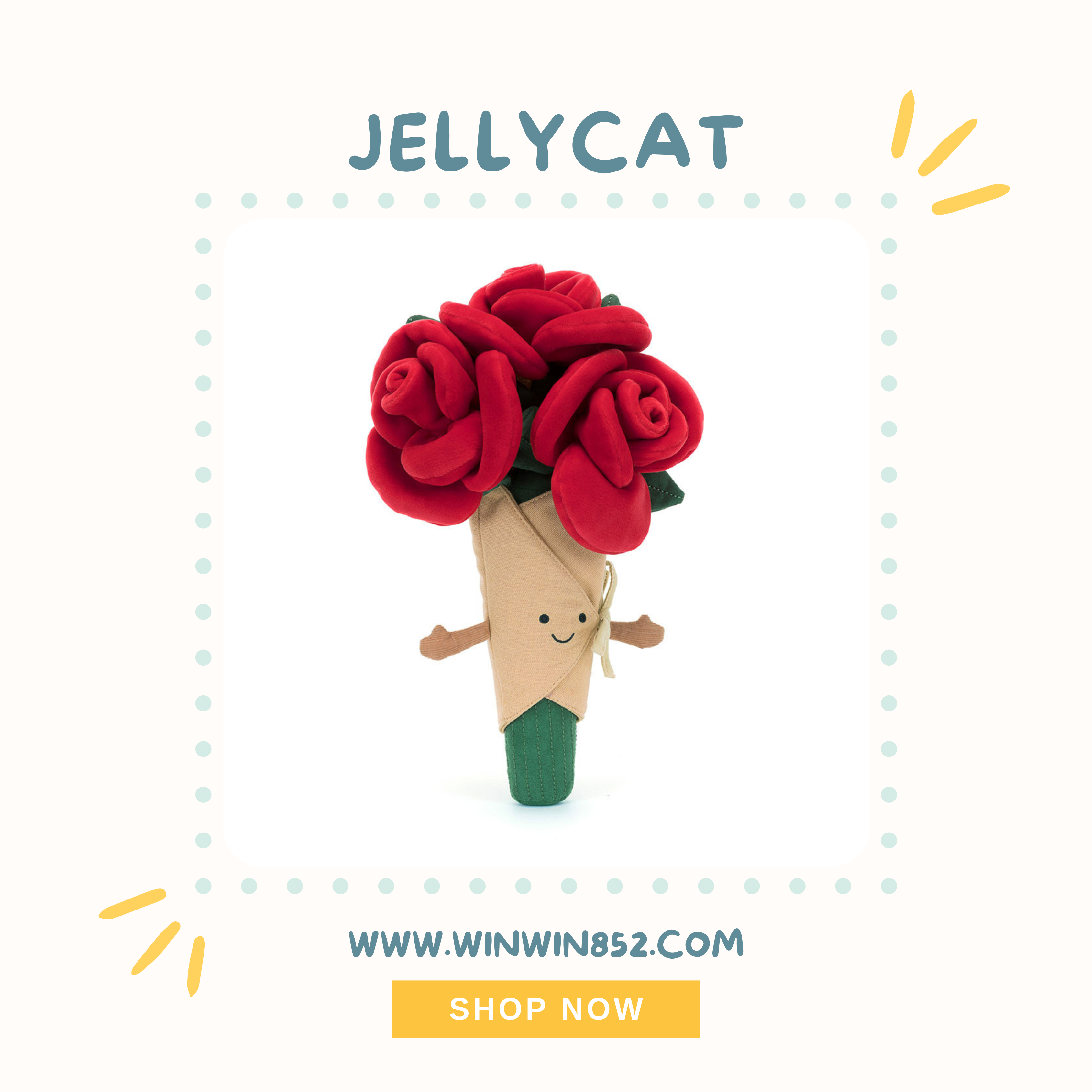 Jellycat Yes I Do! Promotion Set