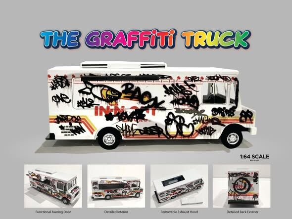 American Diorama 1:64 Food Truck series – Graffiti Style