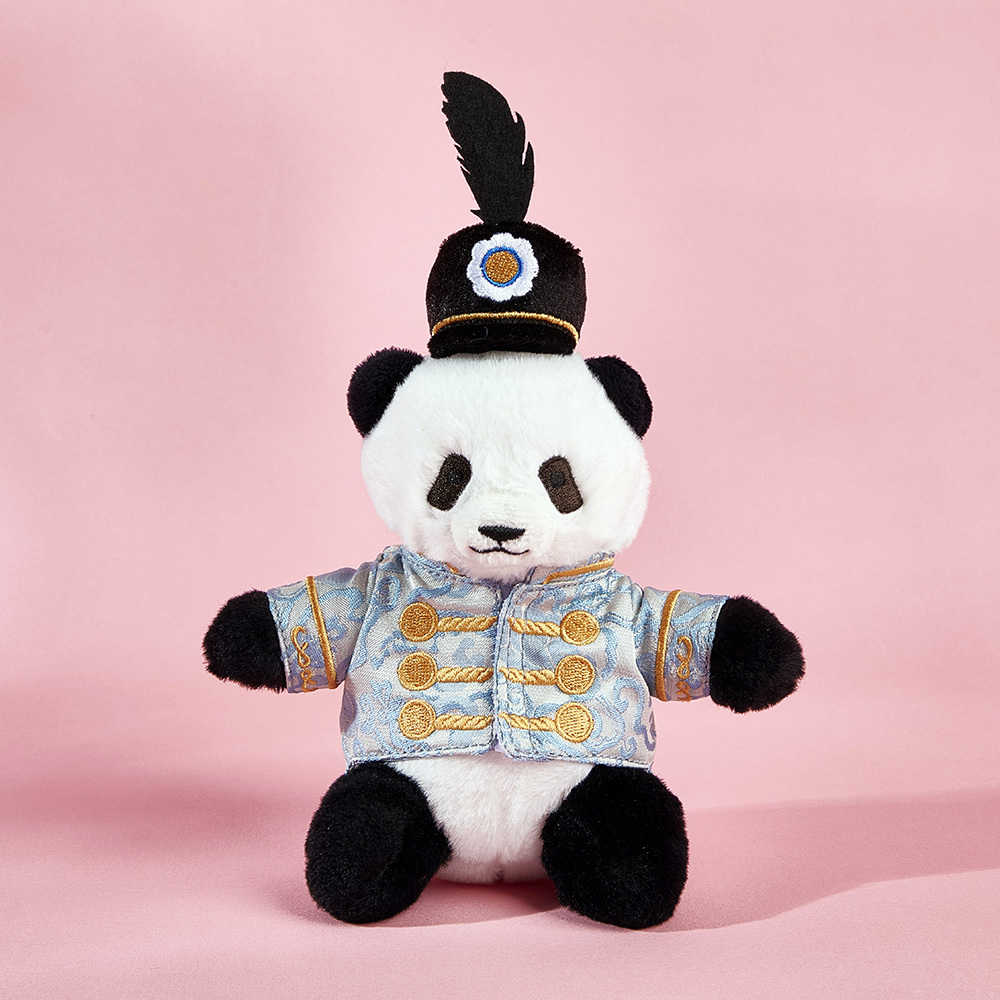 Plush Wear for 5" Panda Plush - Little Brother "De De" Nutcracker Outfit
