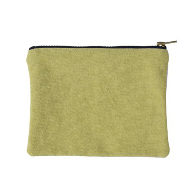 (預購3/31)法國La cerise sur le gâteau 有機棉防水分類收納袋-奶油黃x粉霧丁香紫(中)