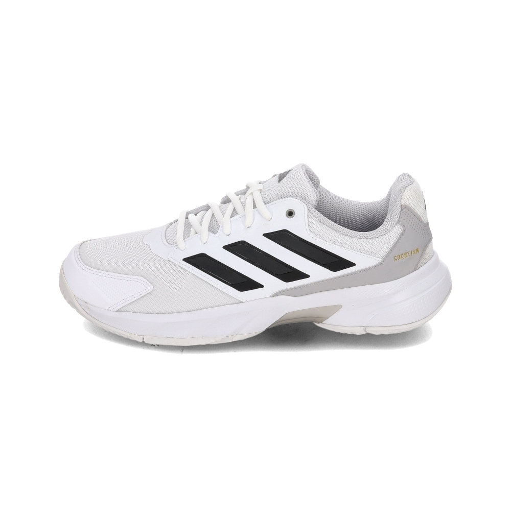 Adidas CourtJam Control 3 男鞋 白黑色 透氣 運動 網球鞋 穩定 包覆 休閒鞋 IF7888