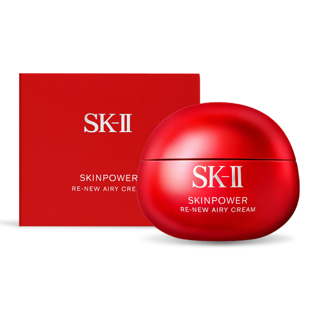 SK-II 致臻肌活能量輕盈活膚霜/肌源賦能煥顏活膚霜(輕盈版)-(80g)-百貨公司貨
