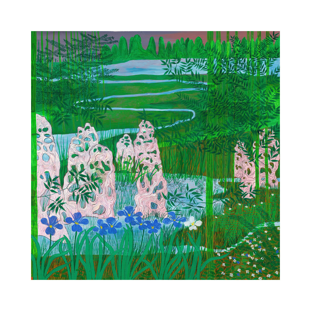 竹林山水No.8｜複製畫｜安庾心
