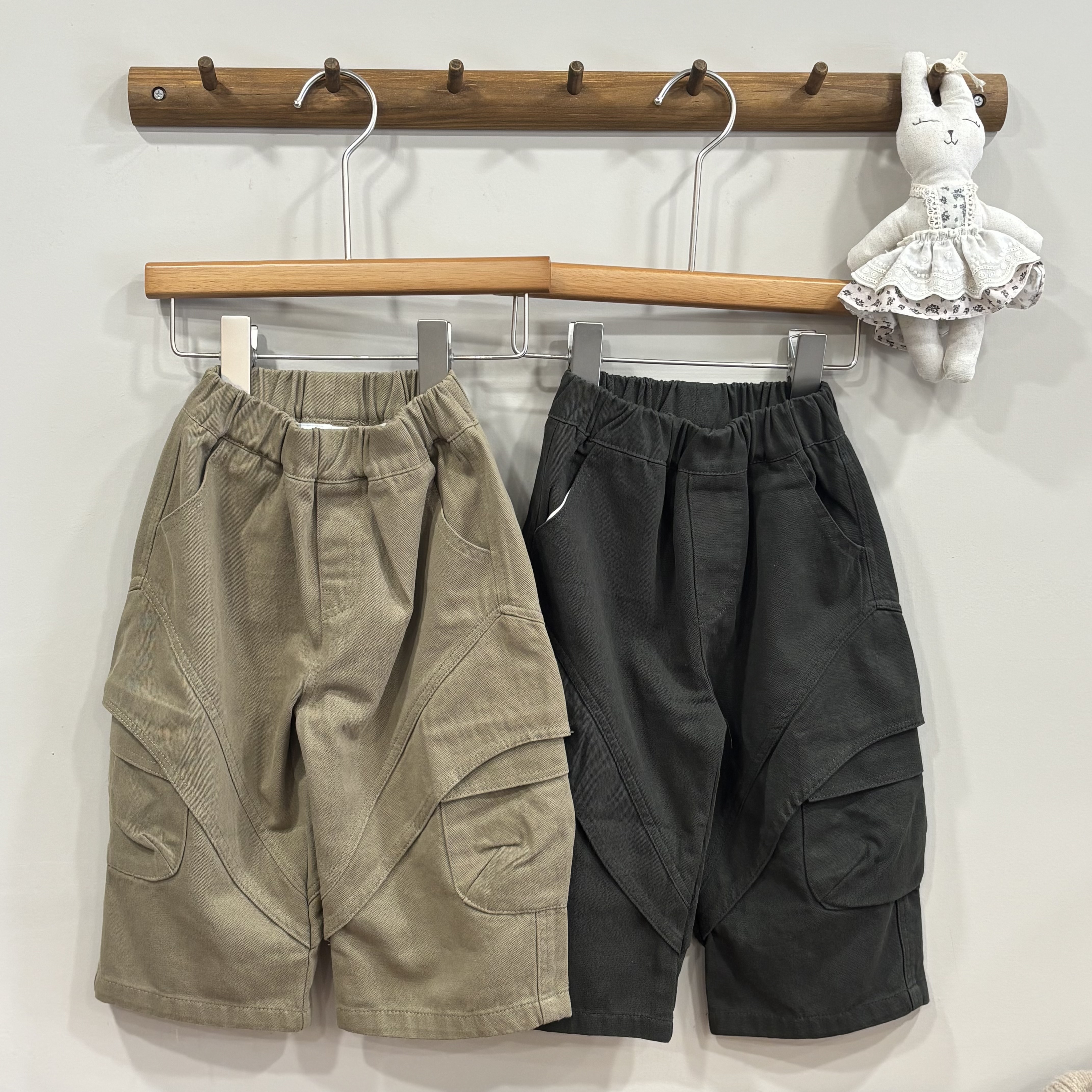 A04187造型棉布工作褲