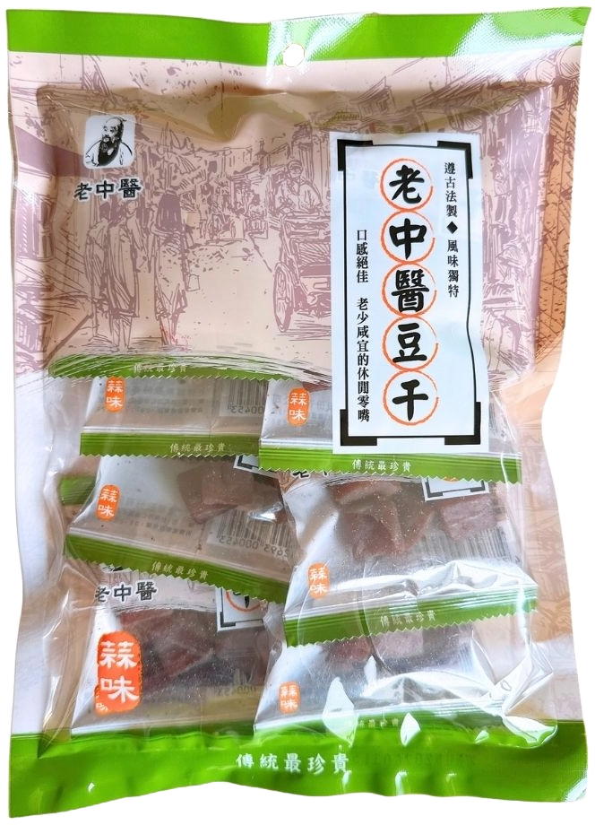 【老中醫】豆干蒜味250g