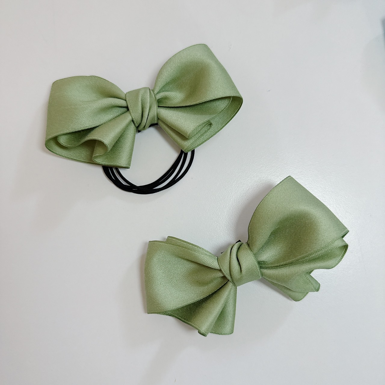 澳洲 LAYIN 手工蝴蝶結親子髮飾(素色款)