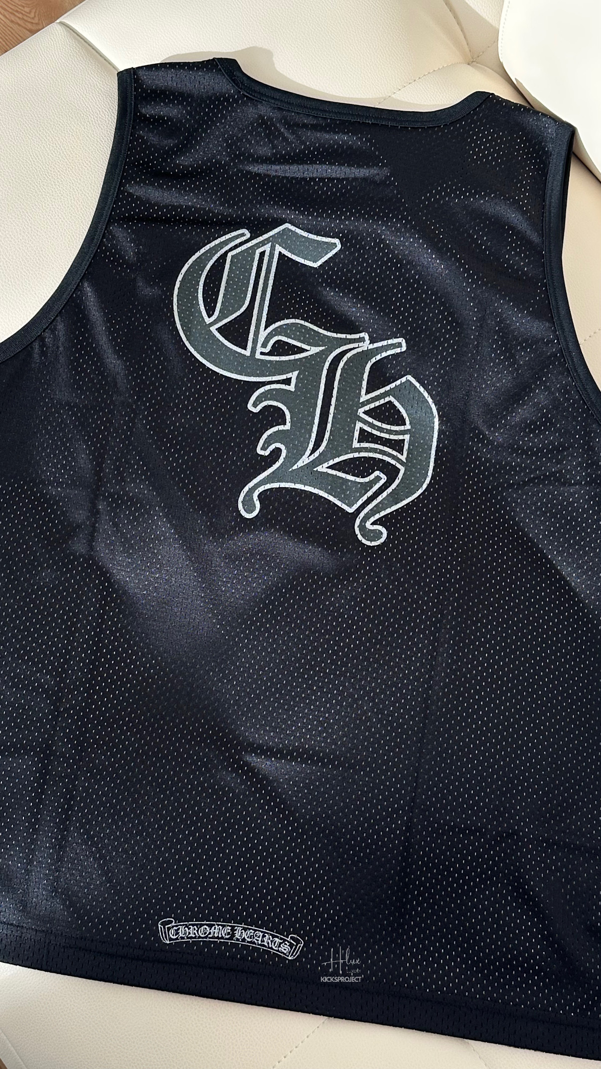 Chrome hearts basketball jersey 雙面著