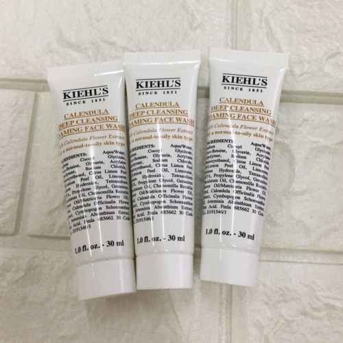 Kiehl s 契爾氏 金盞花植物精華潔面泡泡凝露 30ml 【一組2支】