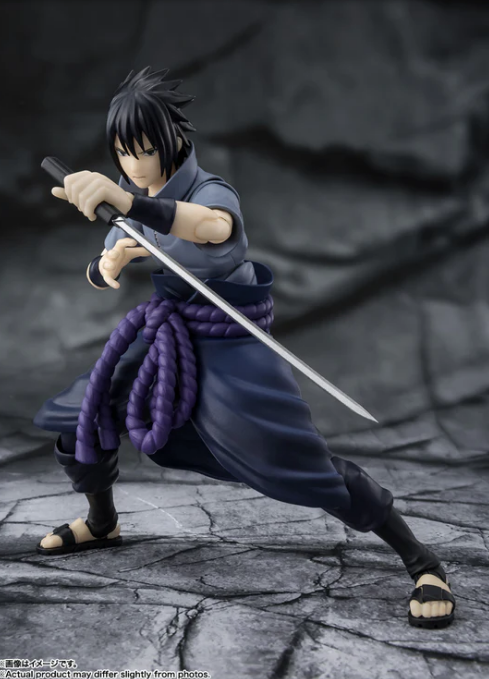 (預訂26年6月)    Bandai - [SHF] 宇智波佐助 -驅散黑暗的孤高忍者- (4573102697912)