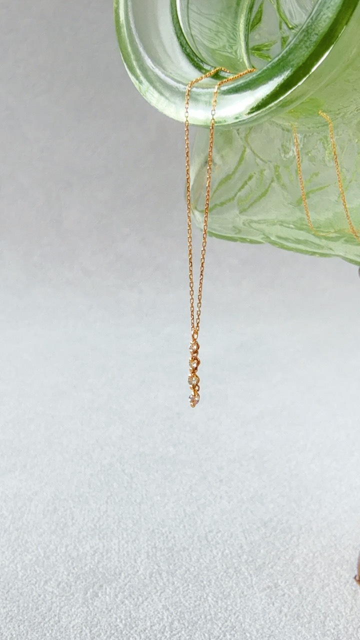 千穗｜迴紋鑽石項鍊